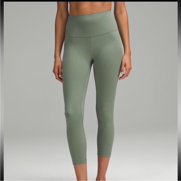 lululemon athletica Pants - LULULEMON NWT Align™ High-Rise 25" leggings. Size 14. Green eucalyptus l.
